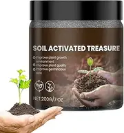 plsyyuw Soil Conditioner - 200g Garden Soil Nutrition,Soil Amendments, Seedling Compost, Loosen Potting Soil, Plant Flower Fertilizer for Potting Mix