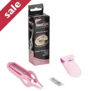 Lot 1600 PINK TWEEZLIGHT SET Tweezer with LED Light Eyebrow Remover Hair Eyelash