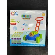 New ToyVelt Bubble Toy Lawn Mower