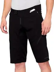 [100%] MTB WEAR Airmatic Shorts Black-30 Tracksuit, Black/White, M