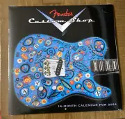 Sellers Publishing, Fender Custom Shop Guitars 16 month 2024 Wall Calender