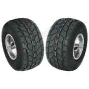 Pair 5" Go Kart Front Wheel Rain Tire Tyre 10X4.50-5 for Slider Drift Cart