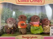 Sylvanian Families Chocolate Labrador Family Calico Critters New in Packaging
