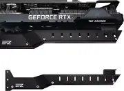 GPU Holder Brace Graphics Card GPU Support Video Card Holder Bracket Black