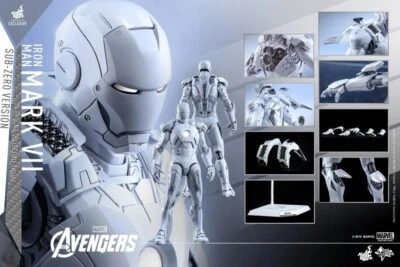 Hot Toys MMS329 Avengers Iron Man Mark VII Sub-Zero Version Sideshow Exclusive