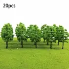 20 X Model Trees For Train Railroad-Diorama Wargame Park Landscape Scenery