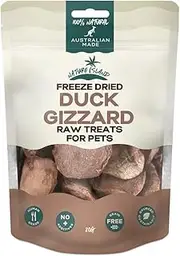 [Nature Island] Freeze Dried Duck Gizzard Raw Treats 80g for Pets