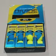 Srixon 2024 Q-Star Tour Divide Golf Balls BRITE Yellow & Blue. NEW