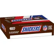 SNICKERS Nougat Chocolate Bars Bulk Pack (1.86 oz, 48 Count)