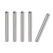 5x50mm Dowel Pins, 5pcs Round Head Flat Chamfered End Dowel Pin