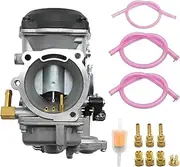 27421-99C Carburetor, Replacement for Harley for Davidson CV40 Super Glide Replacement for Softail 1988-2017, Replaces 27465-04 27031-95 27490-96
