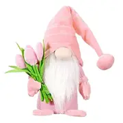 Gnomes Indoor Decorations, Spring Summer Gnome Holiday Decorations, Handmade Tomte Stuffed Plush Gnomes