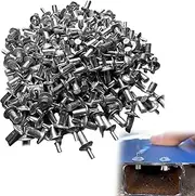 100PCS Aluminum Rivet Nut M5 x 7mm – Expansion Nutsert Insert for Metal, Plastic, and DIY Projects, Strong Threaded Insert with Easy Installation, Durable and Corrosion-Resistant