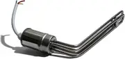 Solar Water Heater Electric Heating Tube 47/58mm Bottom Inserted Anti-Dry Heating Built-in Dual Temperature Control(Gold)