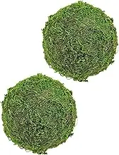 2pcs Artificial Balls for Home Decor Party Wedding Adornments Bowl Fillers Decorative Accents for Garden and Office