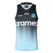 NRL 2025 Training Singlet - Cronulla Sharks - Adult - Mens