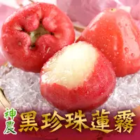 在飛比找蝦皮商城優惠-【享吃美味】神農黑珍珠蓮霧(4斤±10%/箱/22~25顆裝