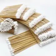 600 PCS 6 Gun Cleaning Supplies, Lint-Free Gun Cleaning Swabs, Long Cotton Swabs