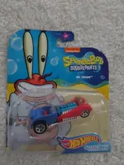 Hot Wheels Spongebob Squarepants "Mr. Krabs" Character Cars Nickelodeon Mattel