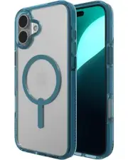 ZAGG Santa Cruz Snap Case for iPhone 16 Plus – MagSafe Compatible 13ft Milita...