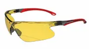 Mack MKWAVEREDA20000 - Safety Glasses - Wave Red Arms Amber Lens