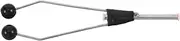 Anneome Fly Tying Bobbin Holder: Dual Ceramic Tips Bobbin Thread Holder Fishing Lure Making Accessories Fly Tying Tools for Fishing