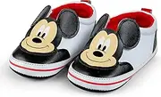 [Disney] Mickey Mouse and Minnie Mouse Infant Shoes - Soft Sole - Velcro Closure, Easy in and Out - Many