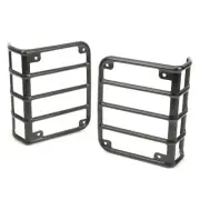 Rugged Ridge Fits 07-18 Jeep Wrangler Textured Black Tail Light Euro Guards