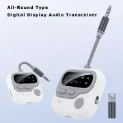 Sleek Bluetooth 5.4 Receiver - Transmitter - Compact, Stable, Connect Audio Gear