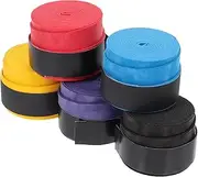 Tennis Racket Grip Tape 5pcs Sports Accessory Moisture Absorbent Hand Glue Quick Dry Beautiful Attractive Design