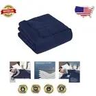 Luxury Weighted Blanket 15lbs - Premium Glass Beads, Modern 60" x 80" Size