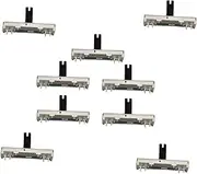 ULDIGI 10 Pack B50k Linear Potentiometer Slider Ohm Mono 45mm Length Adjustable Knob