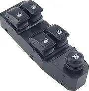 Power Window Regulator for Chevrolet for Aveo5 for Hatchback for Sedan 2007-2011 Front Left Hand Driver Power Master Window Switch 202005158 Interrupteur Leve Vitre