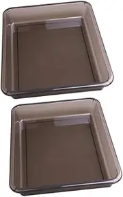 GANAZONO 2pcs Underseat Storage Vehicle Organizer Vehicle Seat Organizer Car Organization Car Seat Box Storage Box Truck Under Seat Storage Grocery Organizer For Car