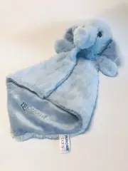 Aurora Baby Lil Peanut Lovey Blanket Blue Elephant Security Baby Blanket Plush