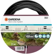 Gardena Micro-Drip System Above-Ground Drip Irrigation Line 4.6 mm (3/16 inch...