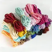 89 Yard Micro-Fiber Flat Leather Beading Thread Faux Suede Cord Color - B