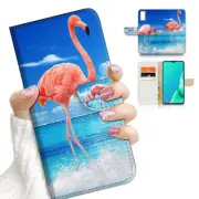 ( For Vivo Y11s ) Flip Case Cover AJ23368 Flamingo