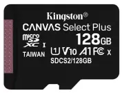 128GB Kingston Canvas Select Micro SD UHS-I Memory Card with Adapter