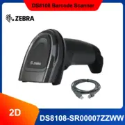 Zebra DS8108-SR00007ZZWW 2D 1D USB Handheld Barcode Scanner Imager with Cable