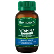 Thompson's Vitamin A 10,000 IU 150 Capsules for Eye, Skin & Immune Health