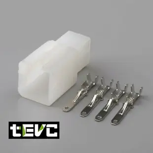 《tevc》2.8 C47 4P 接頭 空中接頭 塑膠插頭 連接器 快速公母端子插座 電線接頭 110型