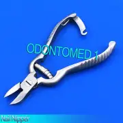 3 Pieces Toe & Finger Nail Nippers Podiatry Implement Surgical (Barrel)