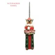 Mackenzie Nutcracker Tassel Ornament Childs Handcrafted New