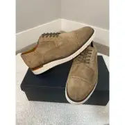 New Allen Edmonds Men's Caleb Hybrid Cap Toe Derby, Tobacco Size 9.5
