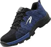 [RANSHAN] Safety Work Boots Indestructible Shoe,Shoes for Men's Slip Resistant Food Service Work Sneakers,_