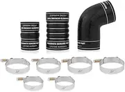 Mishimoto MMBK-DMAX-06BK Chevrolet/GMC 6.6L Duramax Factory-Fit Boot Kit, 2006-2010, Black