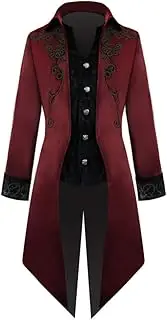 [Apocrypha] Mens Medieval Steampunk Tailcoat Victorian Gothic Jacket Frock Coat