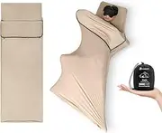 Sleeping Bag Liner Light Weight High Elastic Sleeping Bag Liner Camping Travel Hotel Sleeping Bag Liner Beige