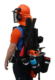 Chainsaw Backpack for Trail Clearing Trimming Enduro Dirt Bike Saw Holder Mount